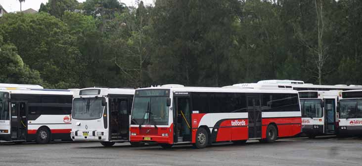 Telfords Renault PR100 Ansair 8023 & Volvo B10M Austral Metroliner 9012